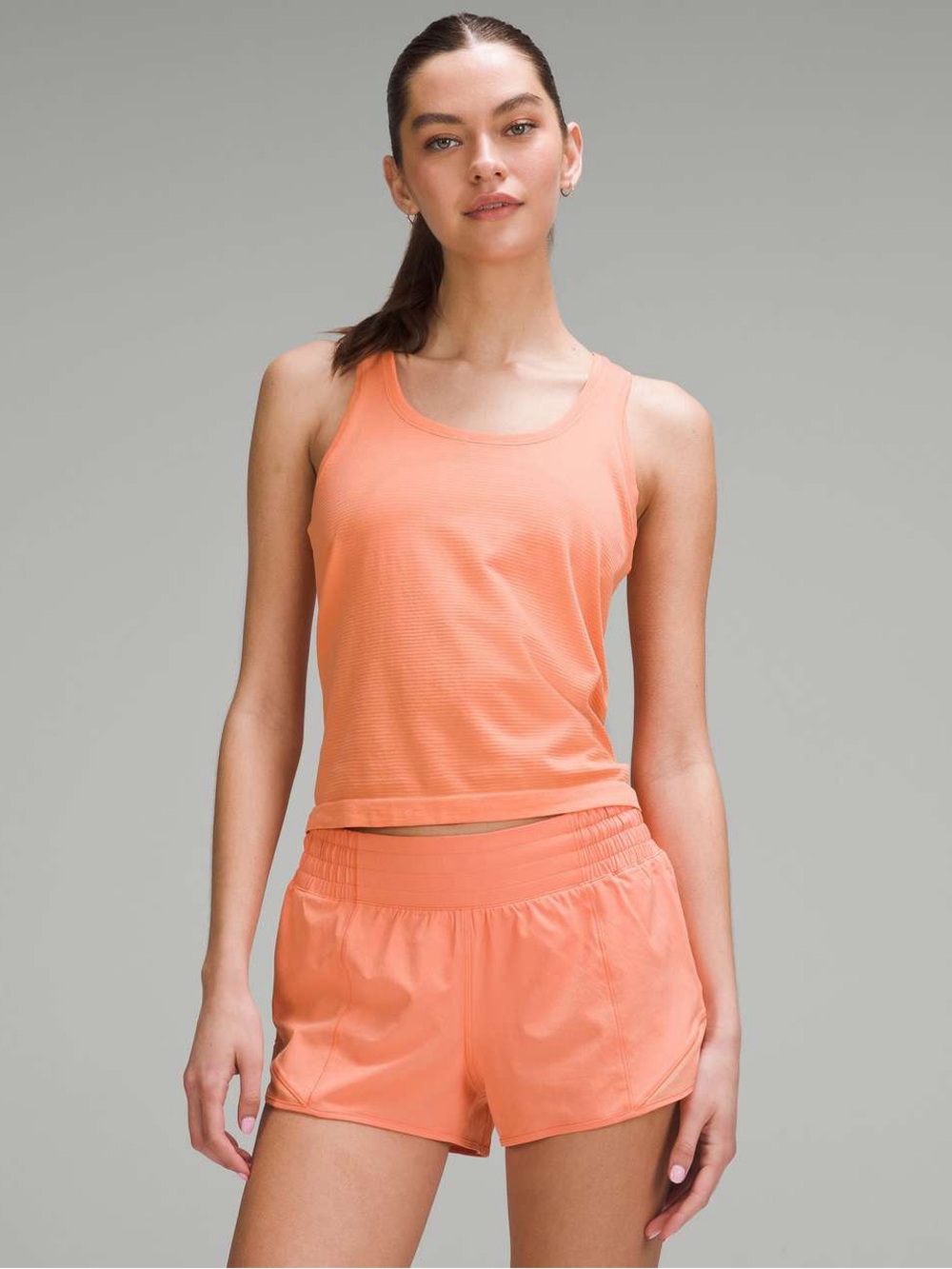 lululemon Swiftly Tech Racerback Tank
Top 2.0 *Waist Length (NWOT), Coral Kiss
